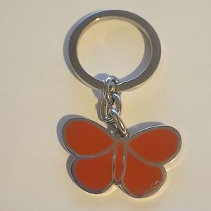 Coach Butterfly Keychain